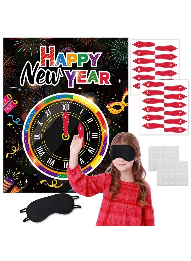 HOWAF Colorful New Year'S Eve Gamesnew Years Eve Party Supplies 2024 Happy New Year Decorations 2024 New Years Countdown Clock Games For Happy New Year Party Supplies Decoration - Image 1