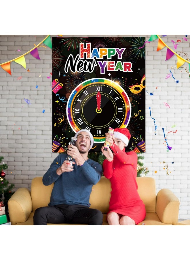 HOWAF Colorful New Year'S Eve Gamesnew Years Eve Party Supplies 2024 Happy New Year Decorations 2024 New Years Countdown Clock Games For Happy New Year Party Supplies Decoration - Image 5