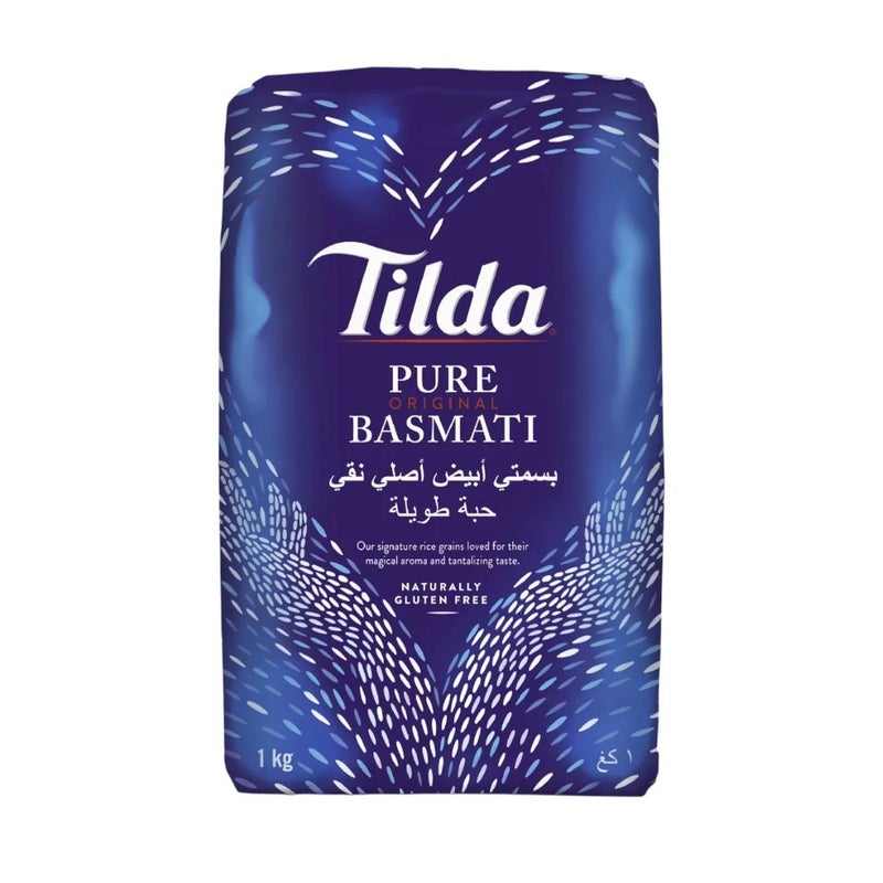 Tilda Pure Original Basmati Rice Naturally Gluten Free- 1kg