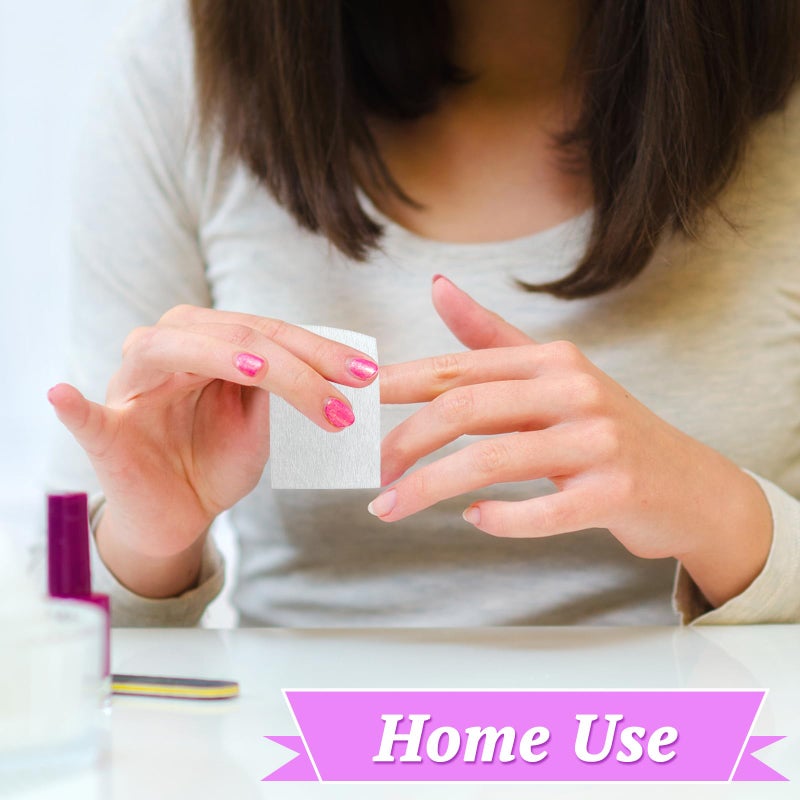 Eyxformula 1000 Pcs Lint Free Nail Wipes Gel Polish Remover Pads - Absorbent Cotton Pads For Manicure Prep & Care Routine - Includes 2 Cuticle Pushers - Nail Supplies for Home & Salon Techs Use - Image 5