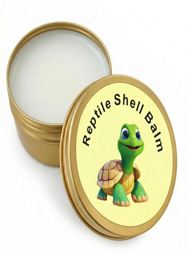 KR. LIF 2.6 Oz Tortoise Shell Balm for Sulcata, Russian & Hermann - Shell Conditioner for Dry, Dull & Cracked Scutes - Reptile Shell Wax Care - Image 2