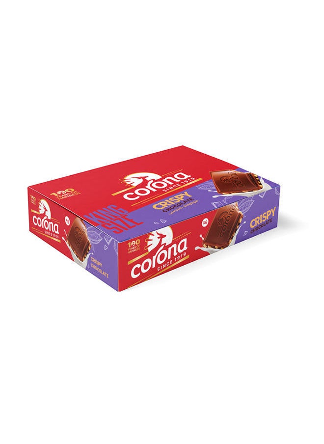 CORONA Chocolate Crispy Large 60 grams - pack of 6 