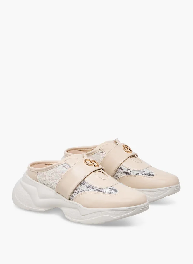 Celeste Women's Mesh Textured Slip-On Sneakers