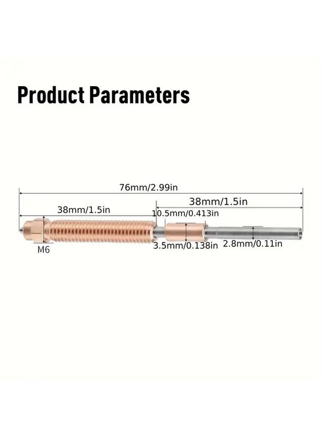 قطعتان 0.2 مم طقم فوهات فولاد مقوى للتبديل السريع لطابعة كرياليتي K2 بلس ثلاثية الأبعاد - Image 5