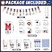 Yavxzvbw 160 Pcs Baseball Rookie of The Year First Birthday Decorations Rookie Year 1st Birthday Decorations Boy with Baseball Balloons Photo Banner Hanging Swirls Cupcake Toppers Tablecloth Cups Plates Forks - Image 4