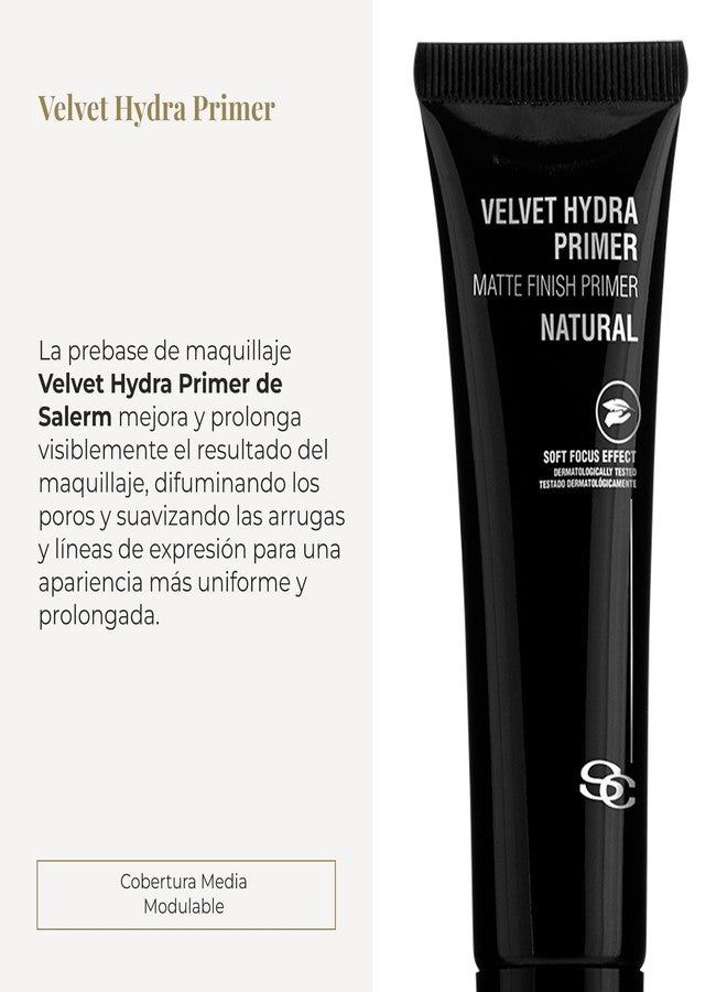 ساليرم - برايمر مكياج - برايمر مخملي مرطب - 30 مل - قاعدة مكياج لجميع أنواع البشرة - يصغر المسام - ينعم التجاعيد والخطوط الدقيقة - تأثير بشرة مطفية - Image 2