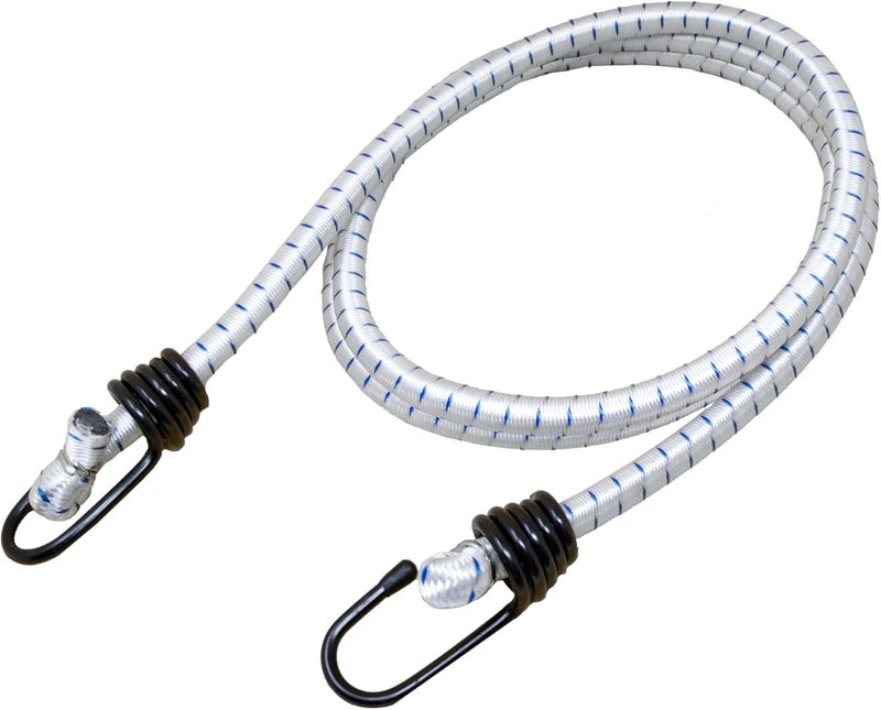 Kotap VBC-72WHT حبال بنجي متينة متعددة الاستخدامات مع خطافات، 72 بوصة، أبيض (عبوة من 10) - Image 3