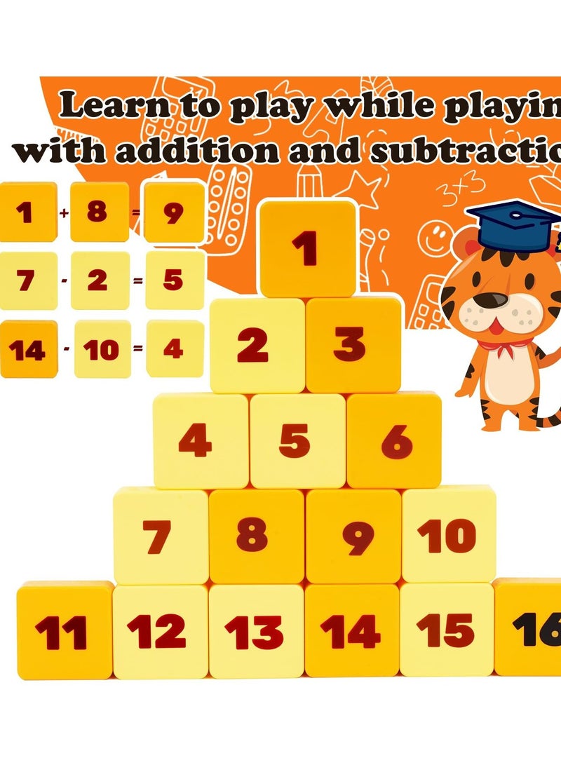 Slide Puzzle Games, Challenging Math Puzzle Toys for Kids, Teens, and Adults, Handheld Brain Teaser Tangram Jigsaw IQ Game, Travel-Friendly Fidget Toy for STEM Learning - Image 4