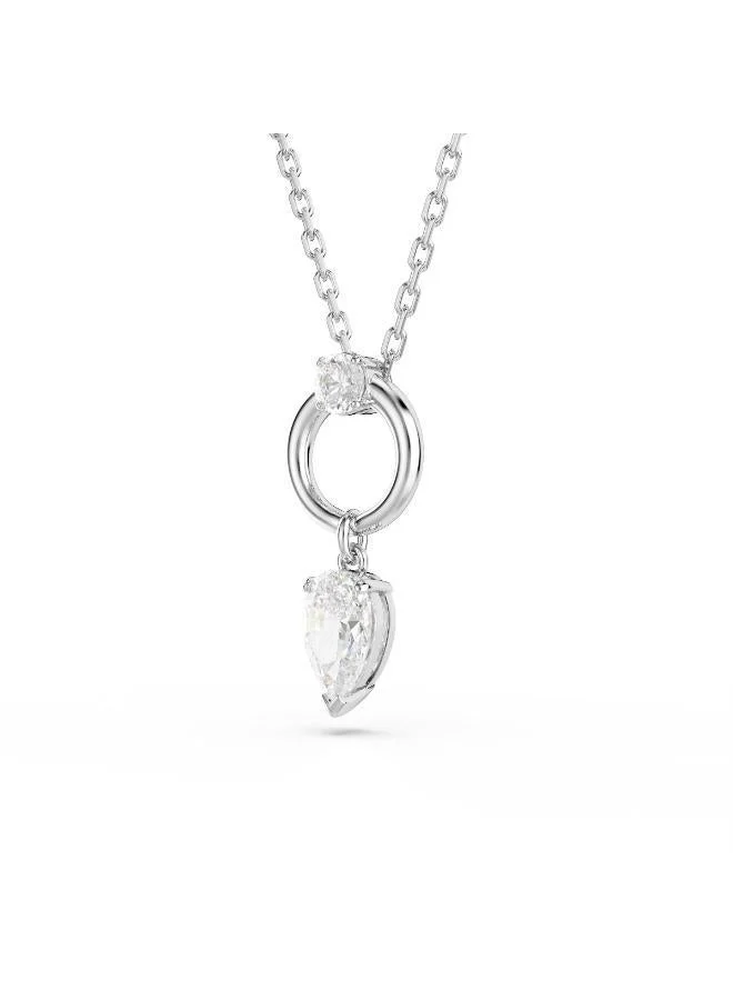 سواروفسكي مسمرا قلادة طويلة