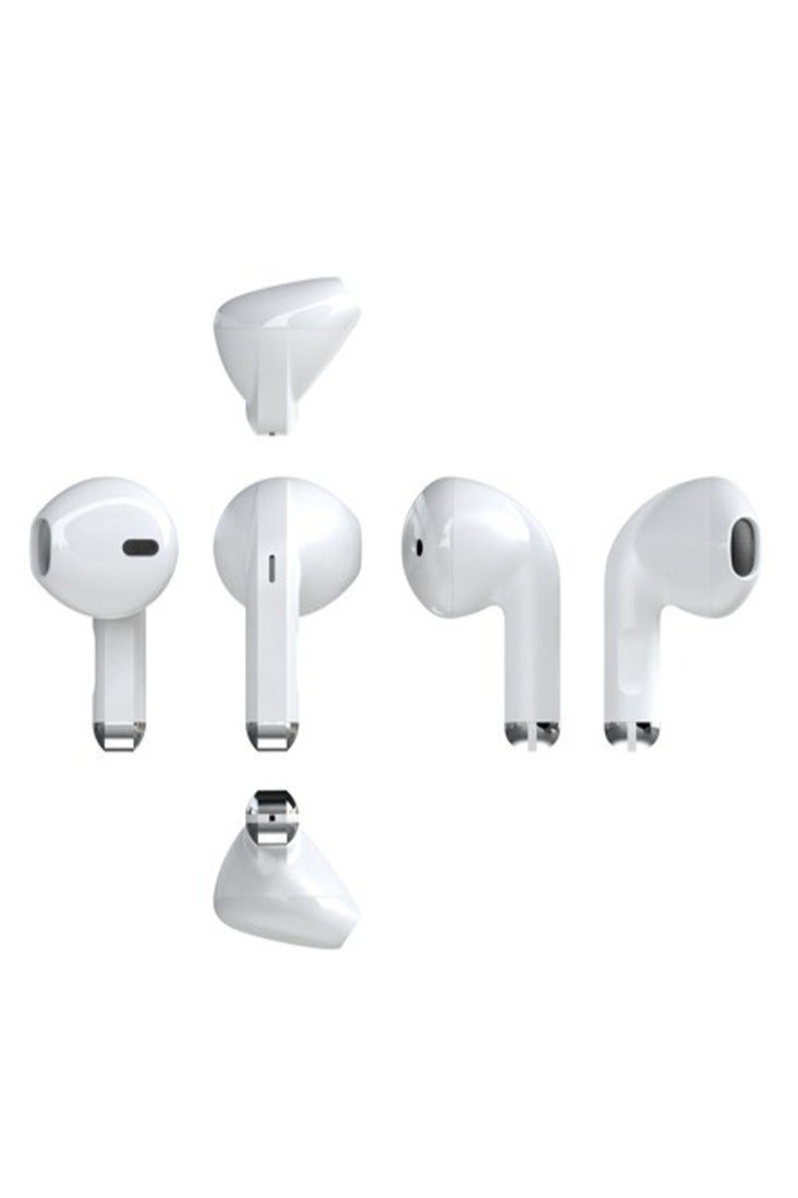 Oteeto OT204 Mini Buds Sound Earbuds with Hi-Fi Stereo Sound Quality – Featuring Multi-Functional Touch Sensor Controls and Built-In Microphone for Clear Calls – Compatible with Smartphones and Tablets – Lightweight White Design for Comfortable All-Day Use - Image 5
