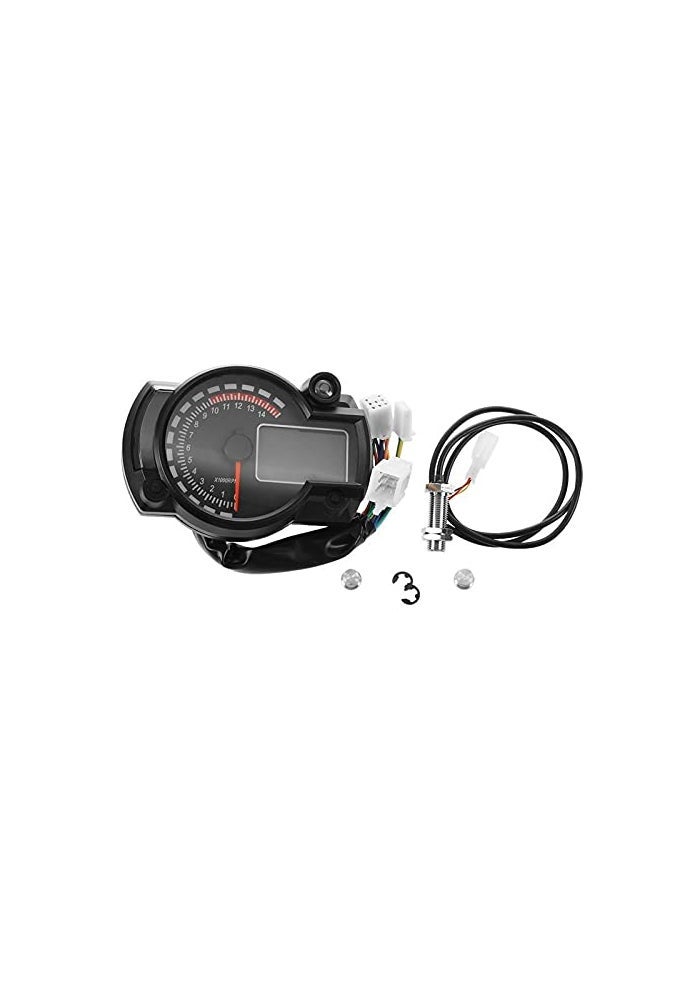 QASULER Universal Motorcycle Tachometer - Image 2