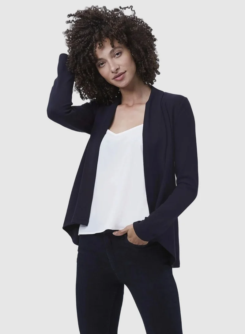 French Connection Josie Jersey Drape Front Jacket