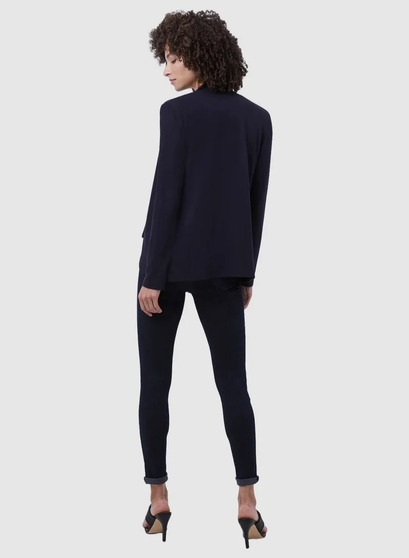 French Connection Josie Jersey Drape Front Jacket