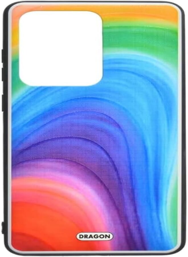 Dragon Plastic Creative Back Phone Protection Case Colorful Design With Silicone Safety Edges And 3D Back Print For Samsung Galaxy S11 Plus / S20 Ultra - Multi Color