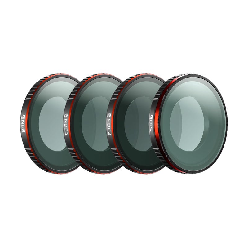 Freewell Standard Day Filter Kit for Insta360 GO Ultra ND8 ND32 ND64 CPL Filters for Enhanced Exposure Control and Reduced Reflections - Image 2