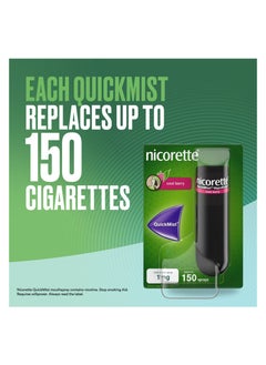 nicorette Nicorette QuickMist Spray, 1 mg, Cool Berry, 150 sprays  - Image 4