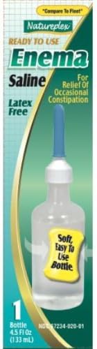 Natureplex حقنة جاهزة للاستخدام لتخفيف الإمساك العرضي 45 أونصة ناتشر بليكس