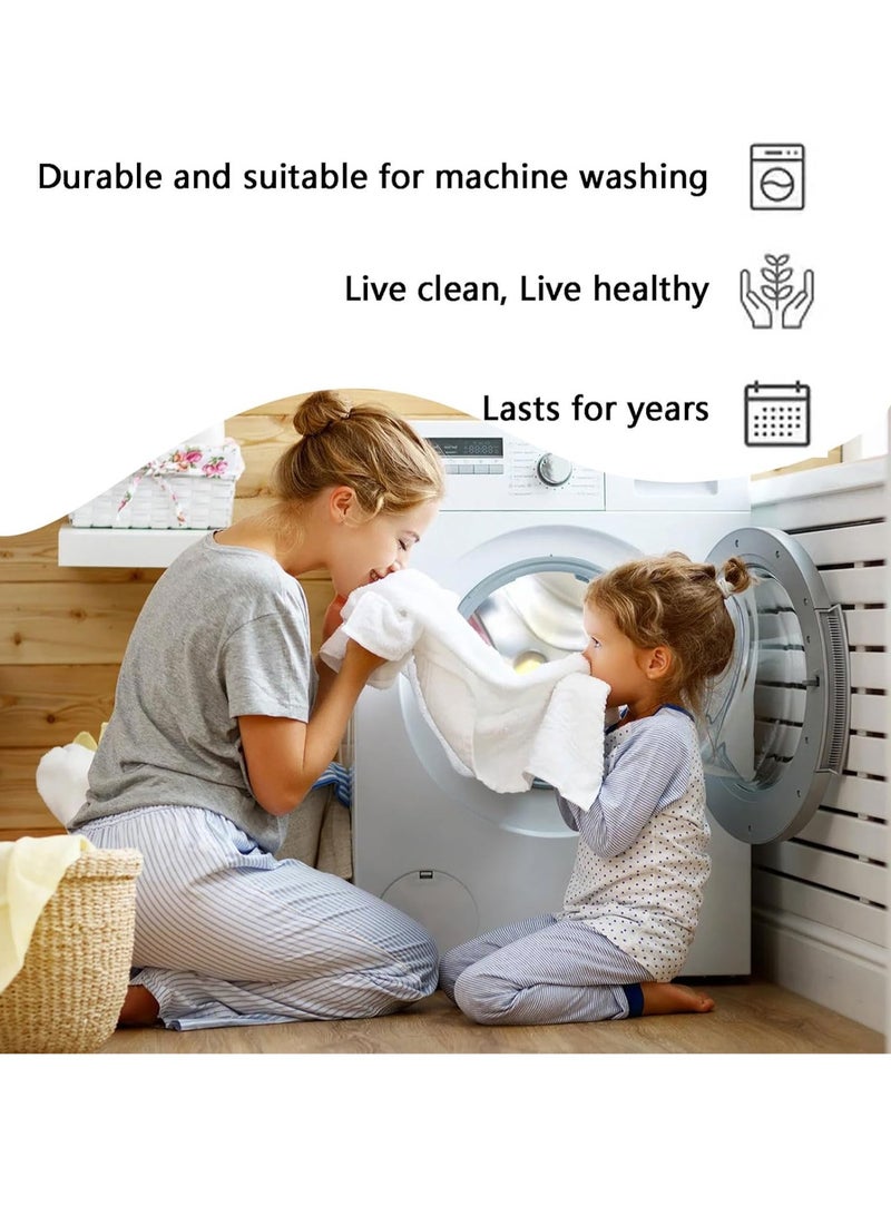 general Sofa Cotton Blanket 1 2 3 4 Seats Beige, Non-Slip Sofa Cover Sofa Protector Pet Friendly Sofa Cover Blanket Perfect for Seats L Shaped Sofa Soft and Comfortable - Image 5