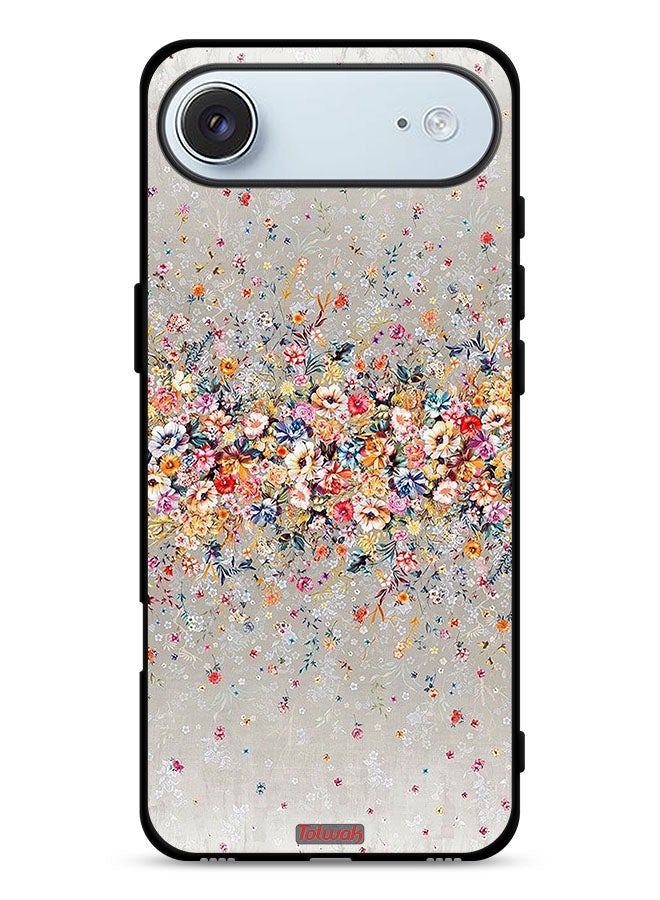 Tolwak Apple iPhone Air Protective Case Cover Small Flowers Abstract Art - Image 1