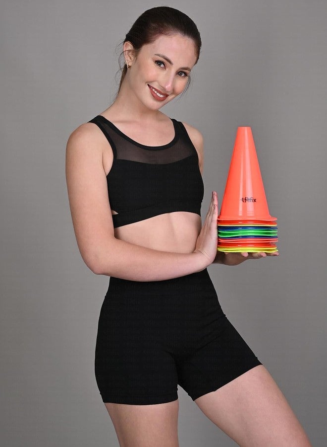 Fitfix Elevate Your Training Events With 9 Inch Cone Marker Pack 6 Pcs Set Unleash Versatility Durability For Every Activity !The Ultimate Solution Comes In Pack Of 6-12-18-24- 30-36- 42-48 Ps - Image 4