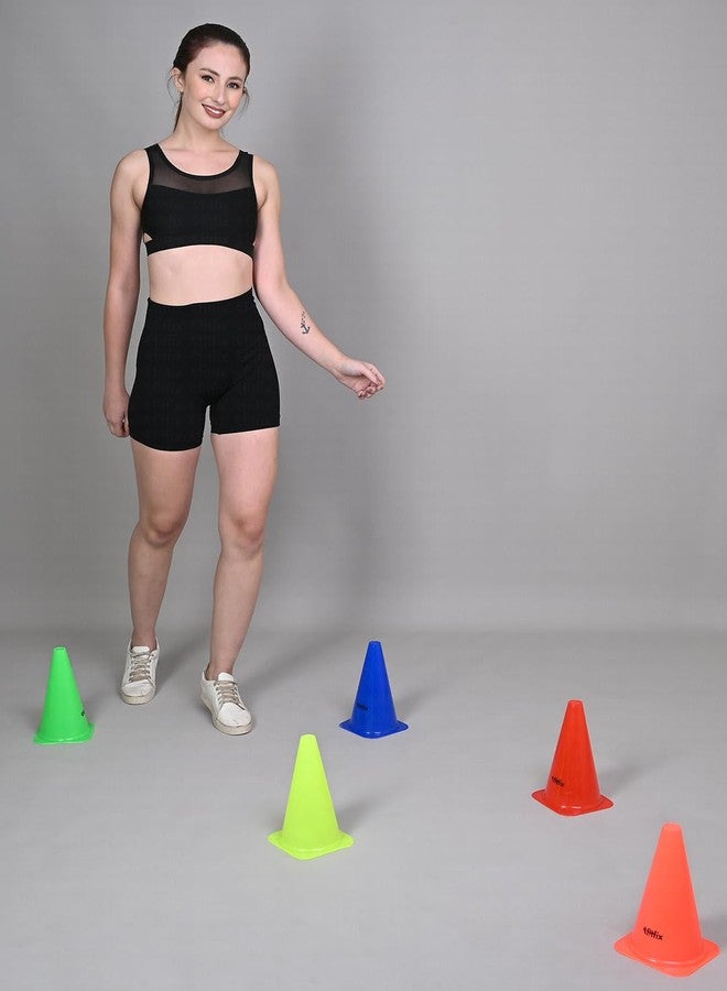 Fitfix Elevate Your Training Events With 9 Inch Cone Marker Pack 6 Pcs Set Unleash Versatility Durability For Every Activity !The Ultimate Solution Comes In Pack Of 6-12-18-24- 30-36- 42-48 Ps - Image 3