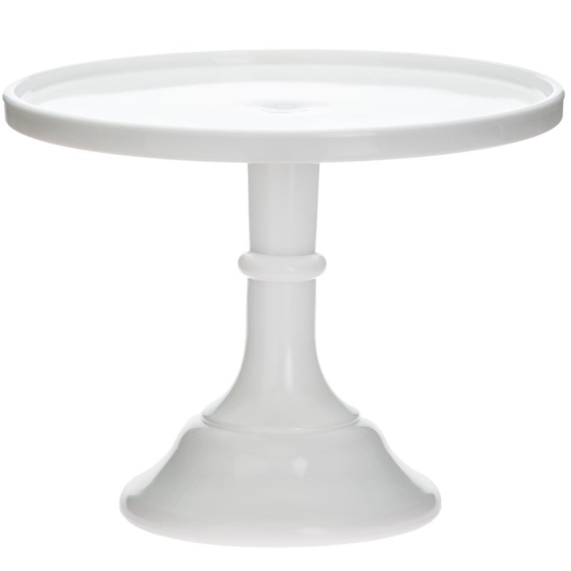 Mosser Glass 12 Milk Glass Cake Platestand