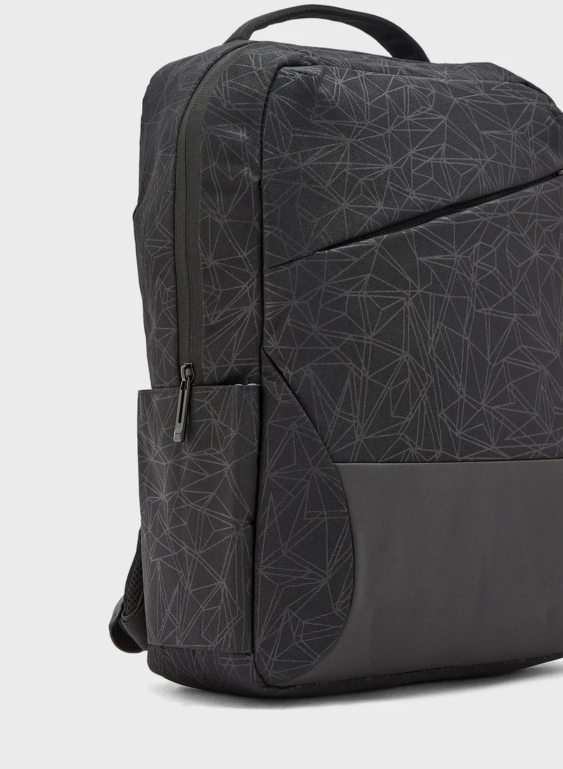 Robert Wood Essential Padded Office Laptop Backpack