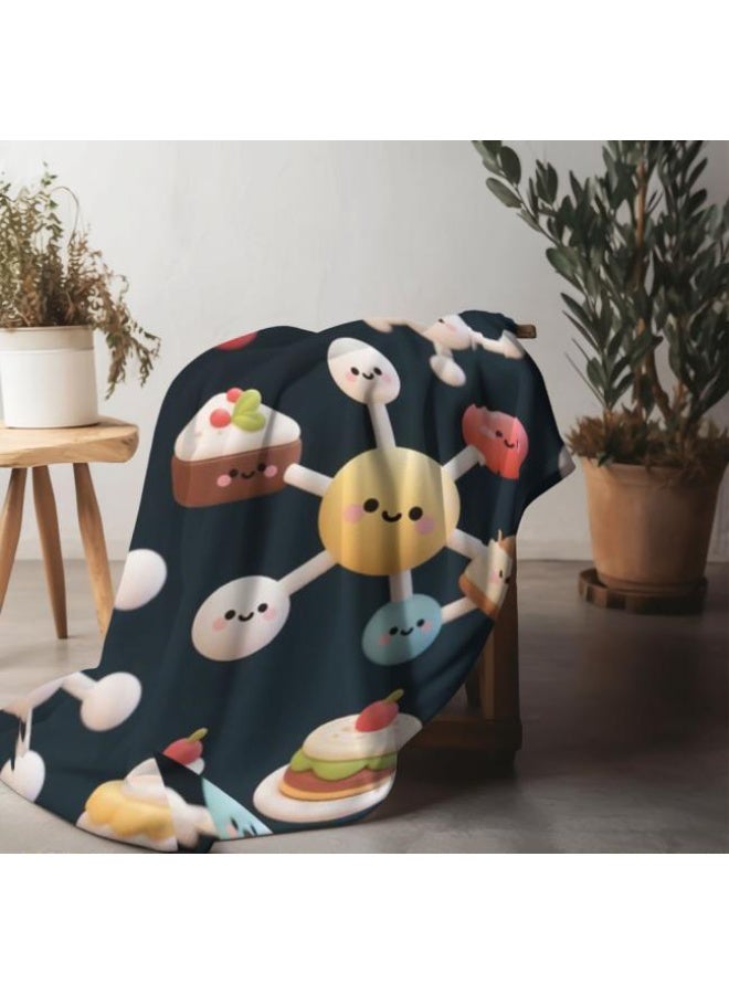 general Flannel thin blanket (warm and comfortable, suitable for sleep, gaming, dust removal and sandproof) 150cm*200cm - 427 - Image 5