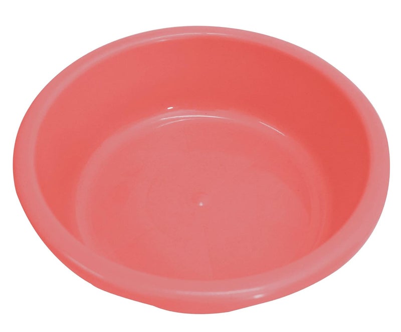 Kuber Industries Kuber Industries Multiuses Unbreakable Plastic Knead Dough Basket/Basin Bowl For Home & Kitchen 6 Ltr- Pack of 2 (Light Pink)  - Image 3