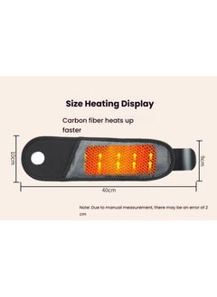 General Electric vibration wrist guards 5V carbon fiber temperature control vibration buttons warm warm compresses warm moxibustion wrist tendon sheaths  - Image 3
