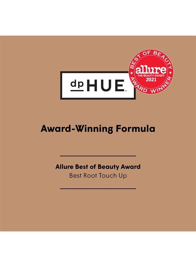 dpHUE طقم لمسة جذر - بني متوسط، 2 تطبيقات - حل دائم لتغطية الشعر الرمادي والجذور - منخفض الأمونيا، لون شعر كريمي بجودة الصالون مصنوع في إيطاليا - Image 2