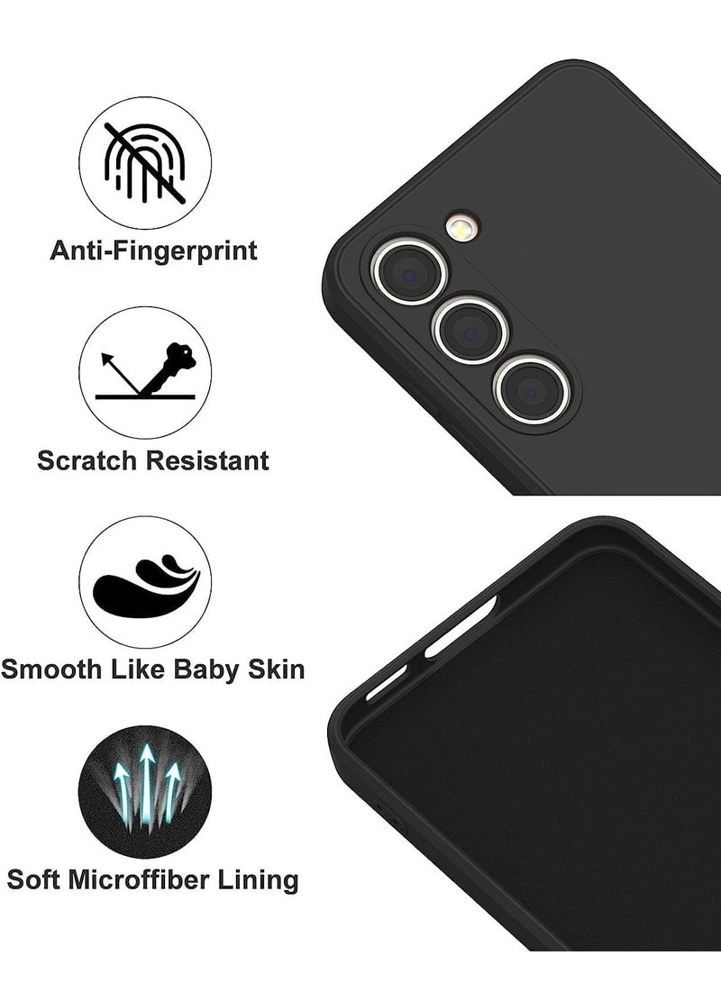 حومة غطاء حماية لهاتف سامسونج S25 بلس، مصنوع من جل السيليكون السائل الناعم، ومضاد للخدش، ومضاد للصدمات، وغطاء حماية لهاتف سامسونج جالاكسي S25 بلس مقاس 6.7 بوصة - Image 5