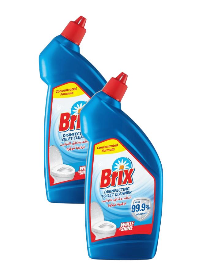 Brix Toilet Cleaner 190grams Blue 190.0ml (Pack of 2) - Image 1