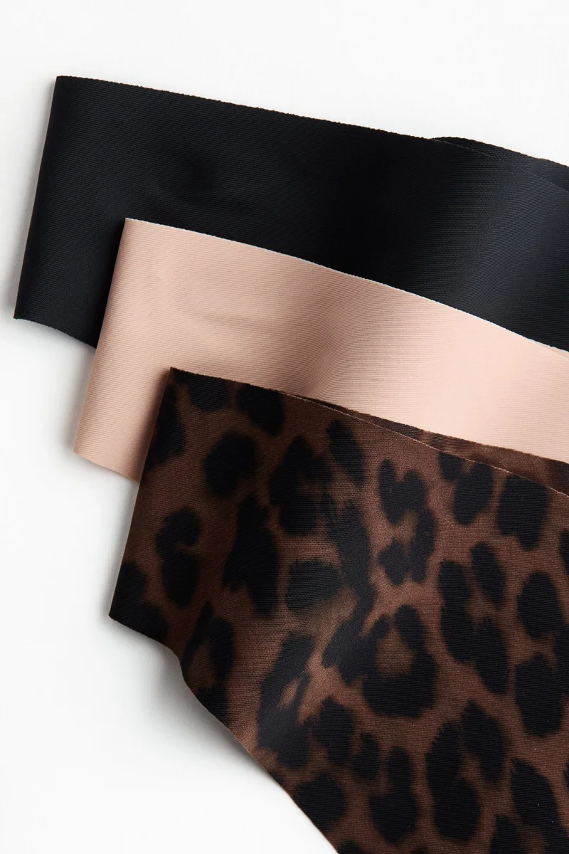 H&M 3-pack invisible thong briefs