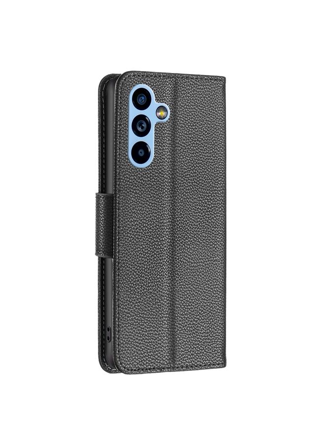 S-TOP Case For Samsung Galaxy A54 5G Litchi Texture Pure Color Leather Phone Case - Image 3