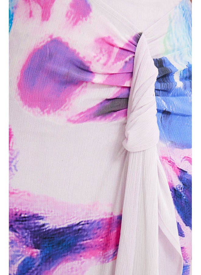 DESIGUAL M. Christian Lacroix handkerchief slit midi skirt  - Image 4