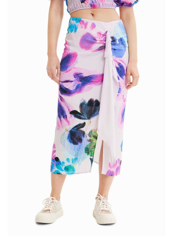DESIGUAL M. Christian Lacroix handkerchief slit midi skirt  - Image 2