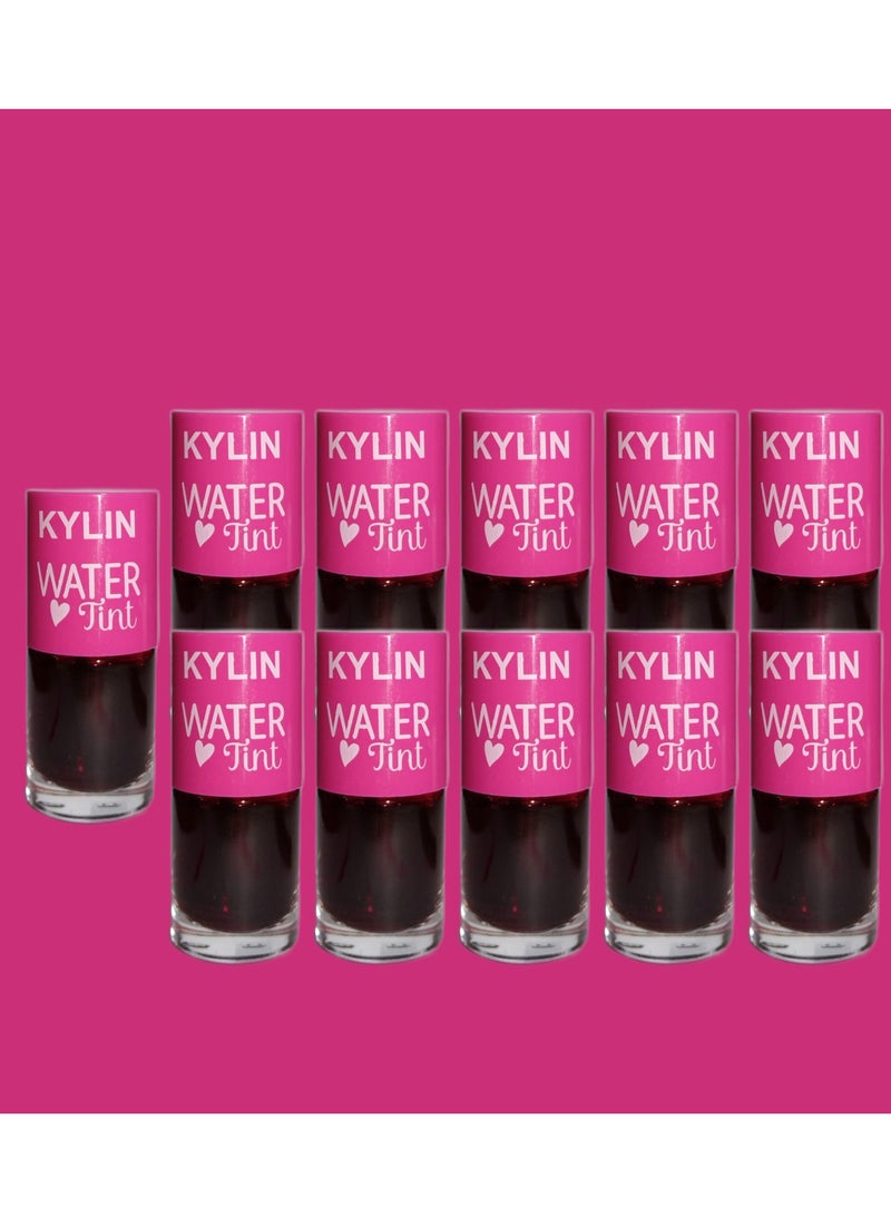 KYLIN 11 Pieces Water Tint Lip Gloss Cherry Ade - Image 1