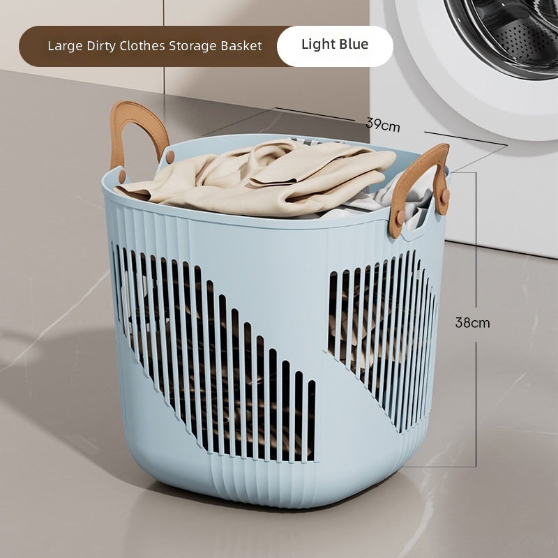 Foldable Laundry Basket for Bathroom Storage - Modern Minimalist Design