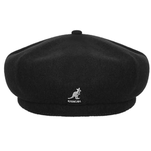Kangol Wool Jax Beret for Women and Men, Extra-Large, Black - Image 4