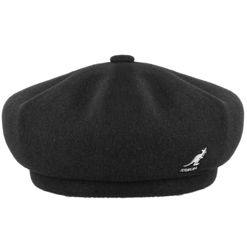 Kangol Wool Jax Beret for Women and Men, Extra-Large, Black - Image 3