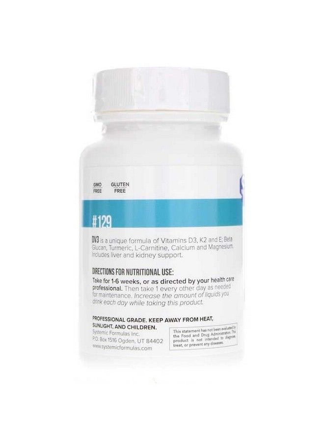 Systemic Formulas - Dv3 Bionutriment Vitamin D3 Plus Immune Support - Image 1