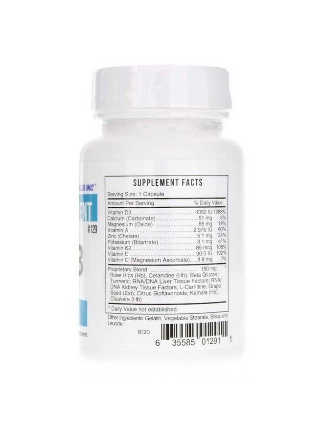 Systemic Formulas - Dv3 Bionutriment Vitamin D3 Plus Immune Support - Image 1