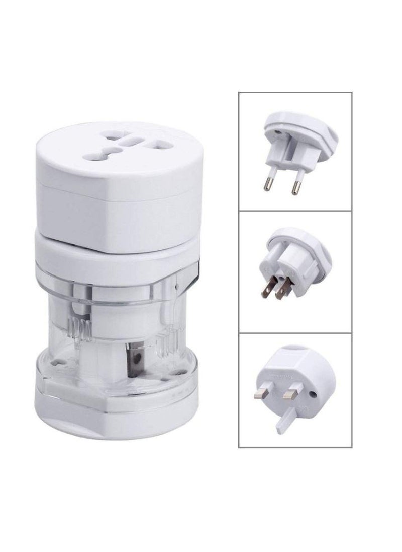 PALIWAL CREATION International Travel Adapter Universal Travel Adapter International Multipurpose Travel Adapter All in One US AUS UK EU NZ Europe NorthSouth America 150 Countries White  - Image 4