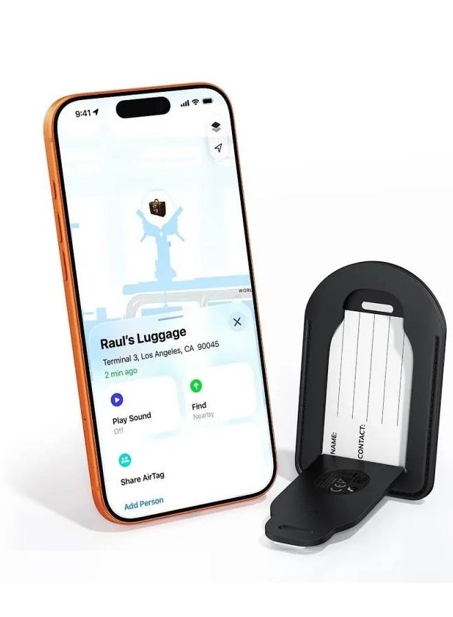 AceFast S5 Luggage Tag / Bluetooth Tracker for iOS - Black - Image 5