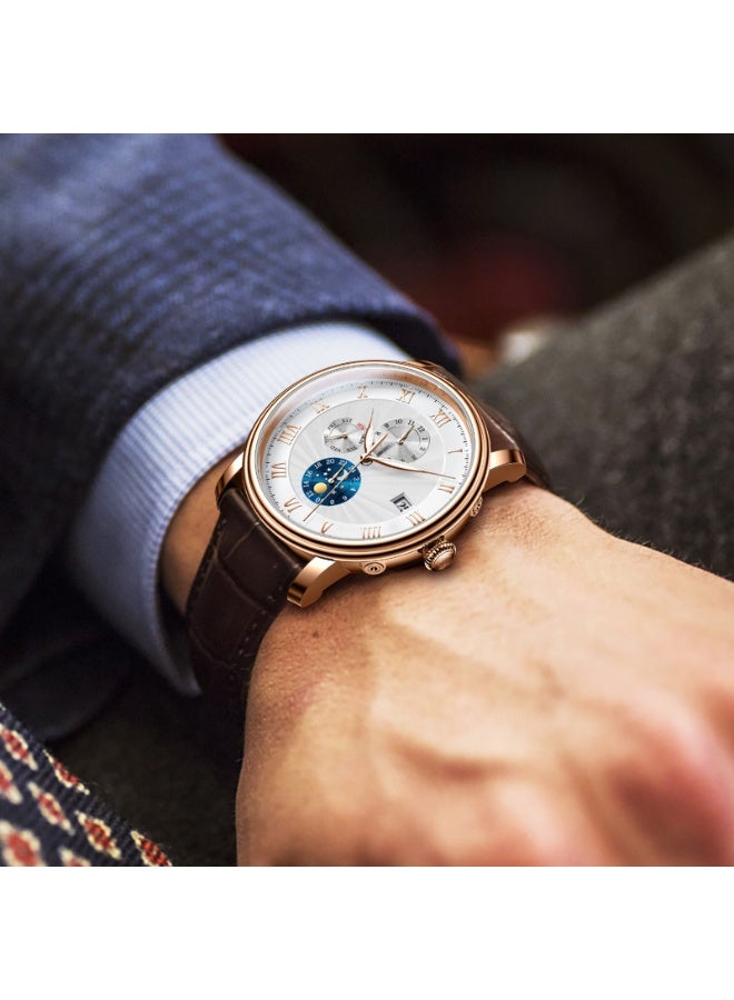 LOBINNI Branded Automatic Movement Self Winding Watches 40mm - Image 2
