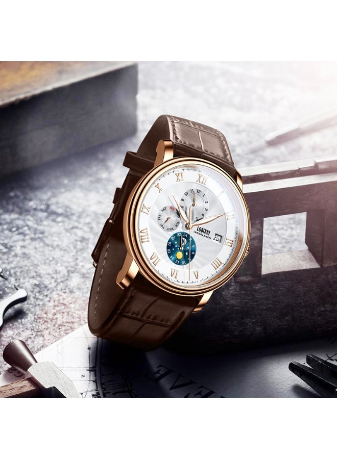 LOBINNI Branded Automatic Movement Self Winding Watches 40mm - Image 5