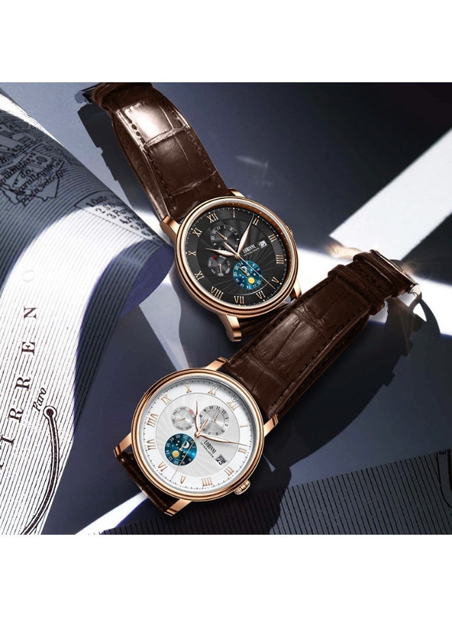 LOBINNI Branded Automatic Movement Self Winding Watches 40mm - Image 3