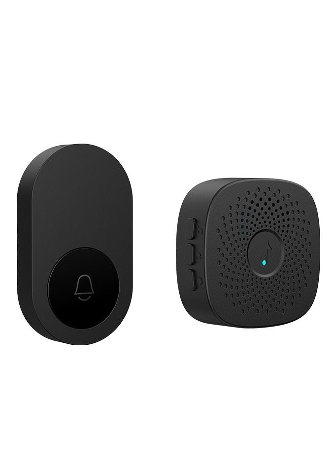 Wireless Doorbell, Waterproof Wireless Doorbell Kit With 38 Bells And AdjUStable Volume (1 Receiver And 1 Pressure Button) - Image 1