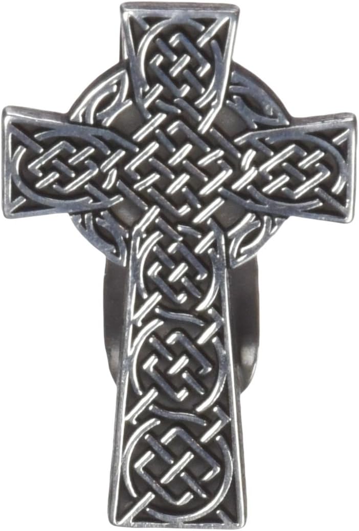 Cathedral Art Auto Visor Clip, Celtic Cross - Image 1